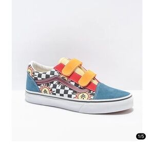 Vans x Parks Project Old Skool V Multi & White Skate Shoes